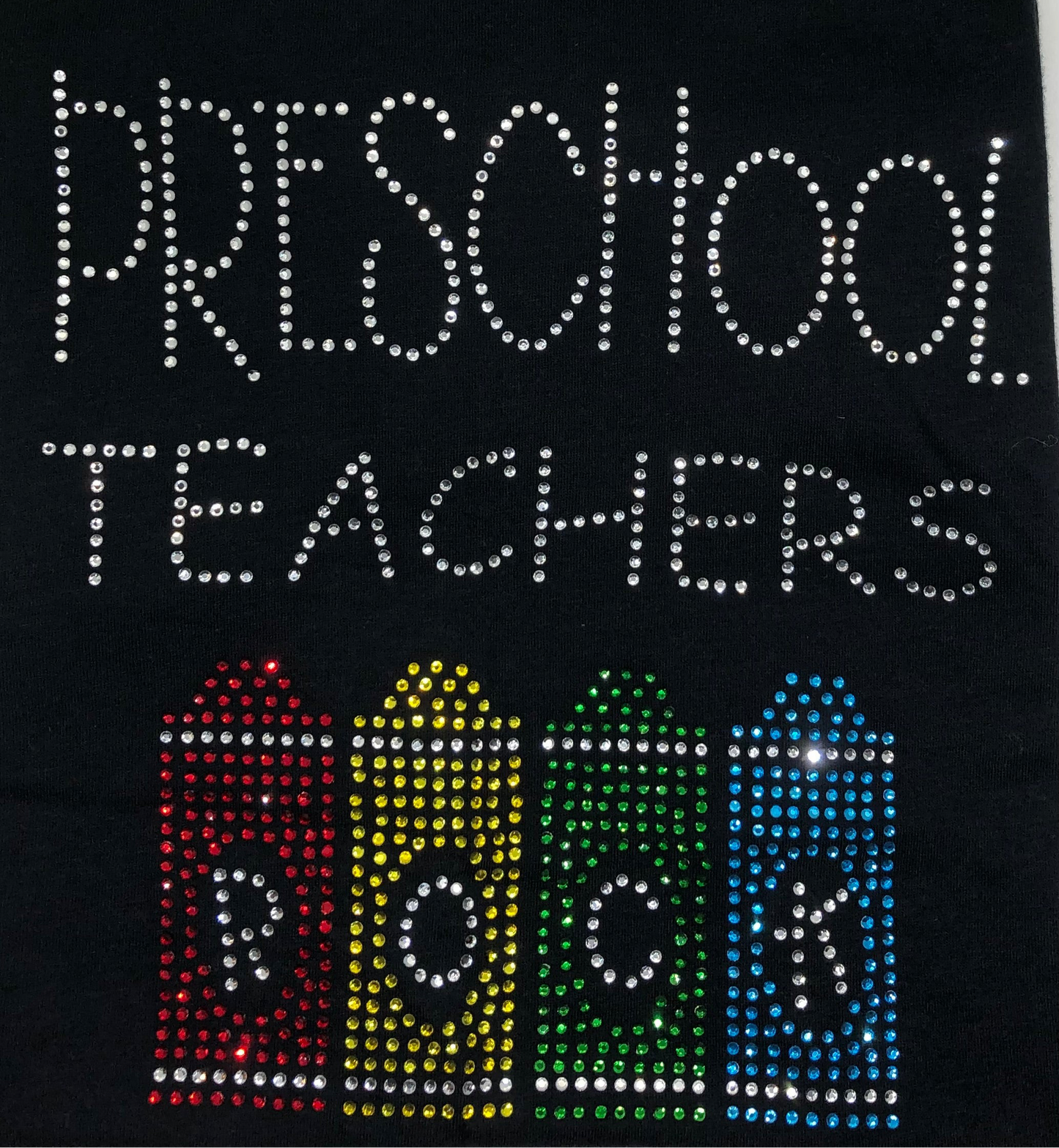 Preschool Teachers Rock (crayons)