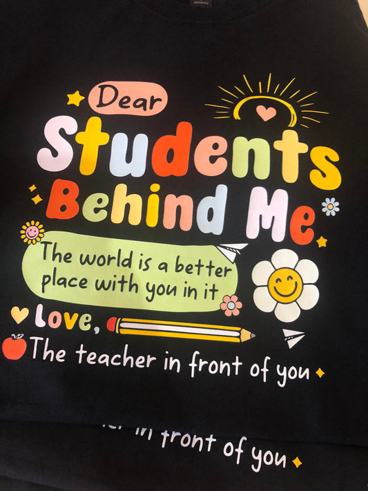 Dear Students…
